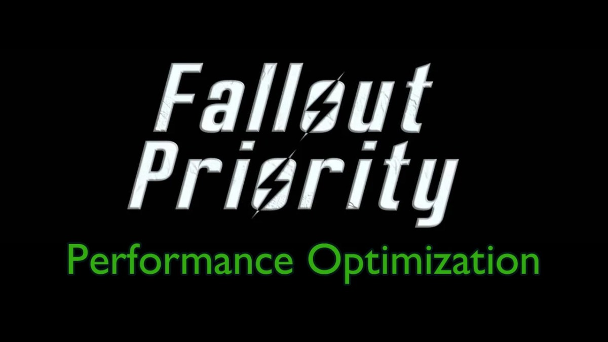 Fallout Priority Cpu Performance Fps Optimizer