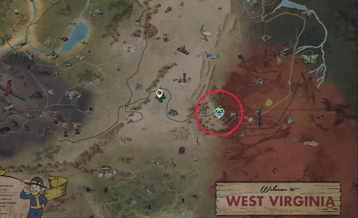 Fallout 76 Fort Defiance Location1