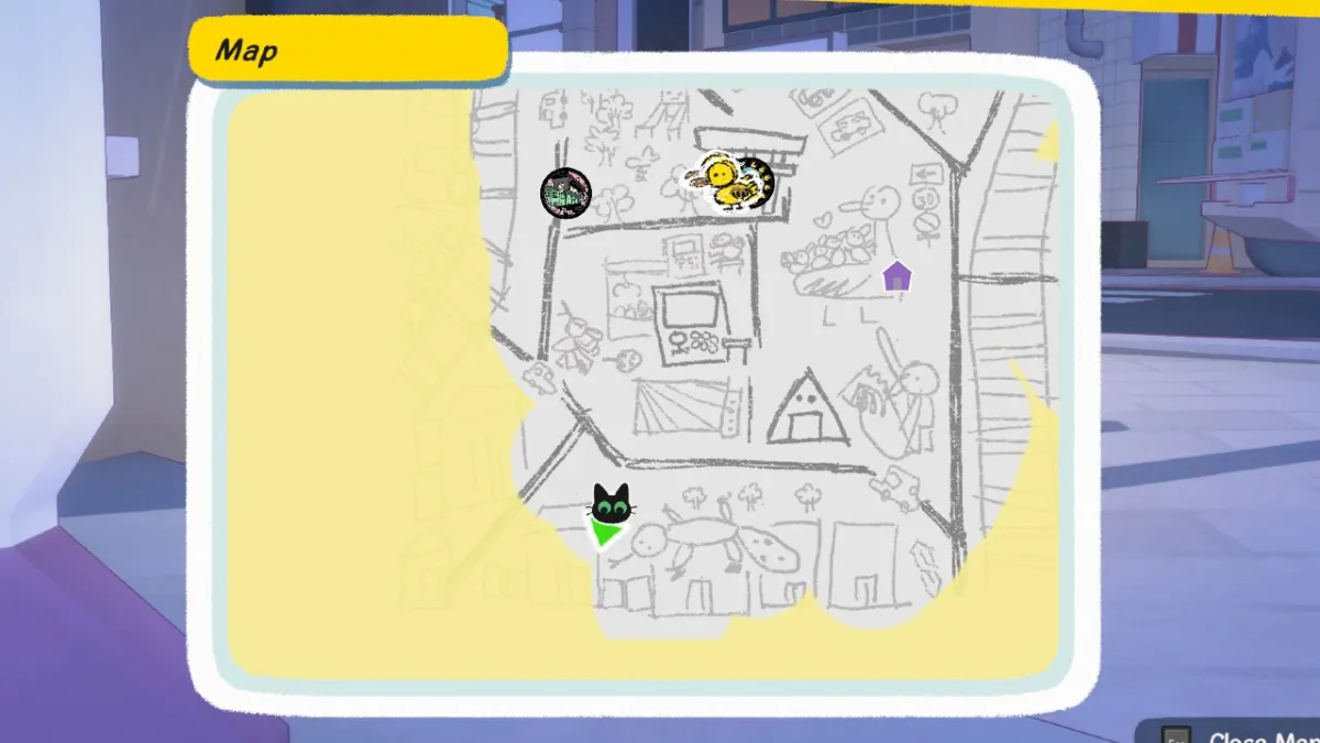 Hedgehog Hat, Seal Hat, Frog Hat, And Mouse Hat Map Little Kitty Big City