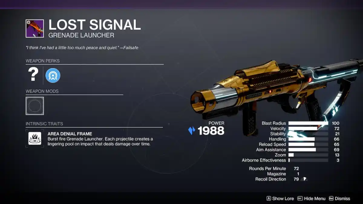 Destiny 2 Lost Signal