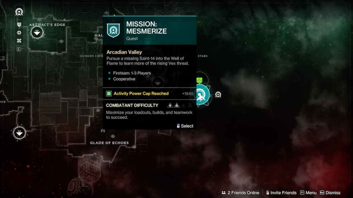 Destiny 2 Mission Mesmerize