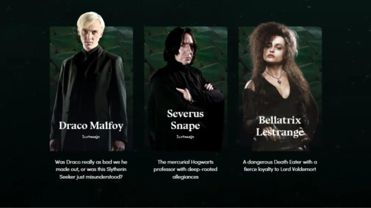 Slytherin Wizarding World Answers