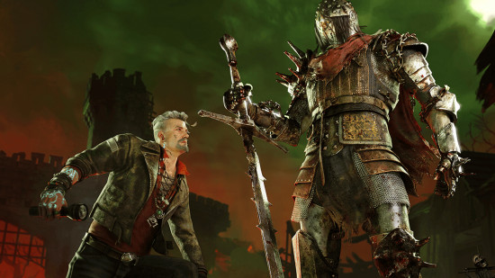 Vittorio and the Knight face off against each other on the Borgo map.