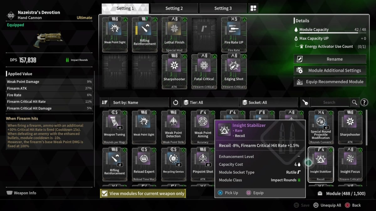 The First Descendant Luna guide: Best build, loadout, weapons, modules, and more