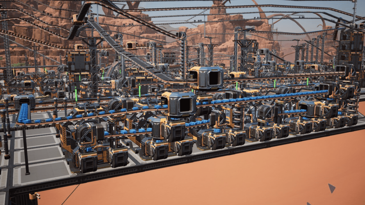 Satisfactory Spaghetti Conveyors