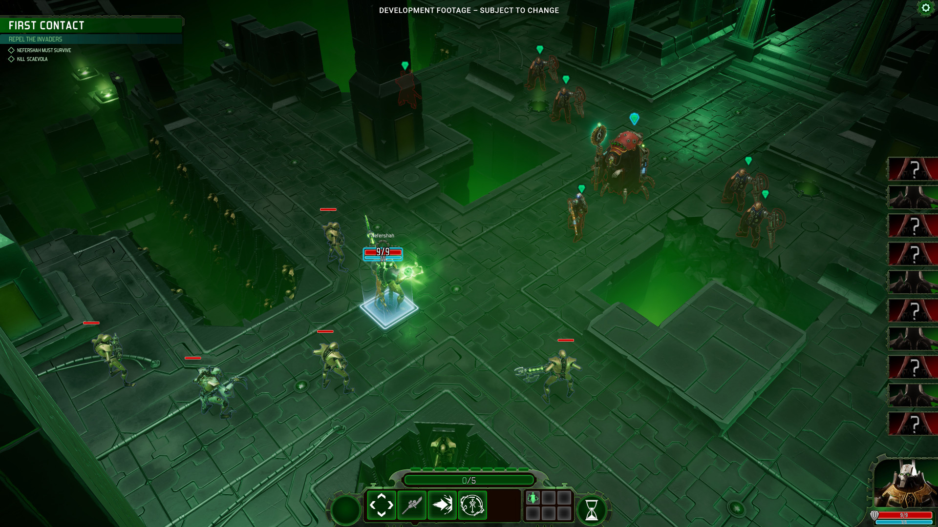 Warhammer 40k Mechanicus 2 - The Necrons earn Dominion in the turn-based strategy game.