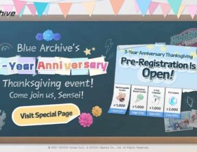 Blue Archive Celebrating 3-Year Anniversary With Thanksgiving Event