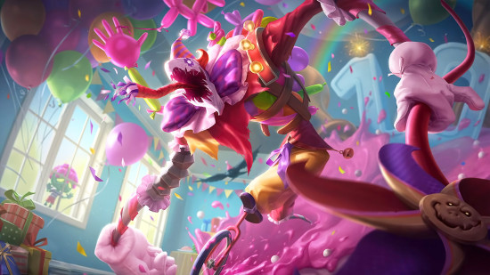 Best League of Legends skins: Surprise Party Fiddlesticks