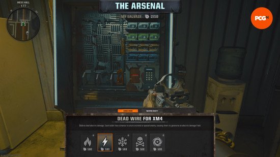 Black Ops 6 Terminus easter egg main quest: buying Dead Wire in the Arsenal shop