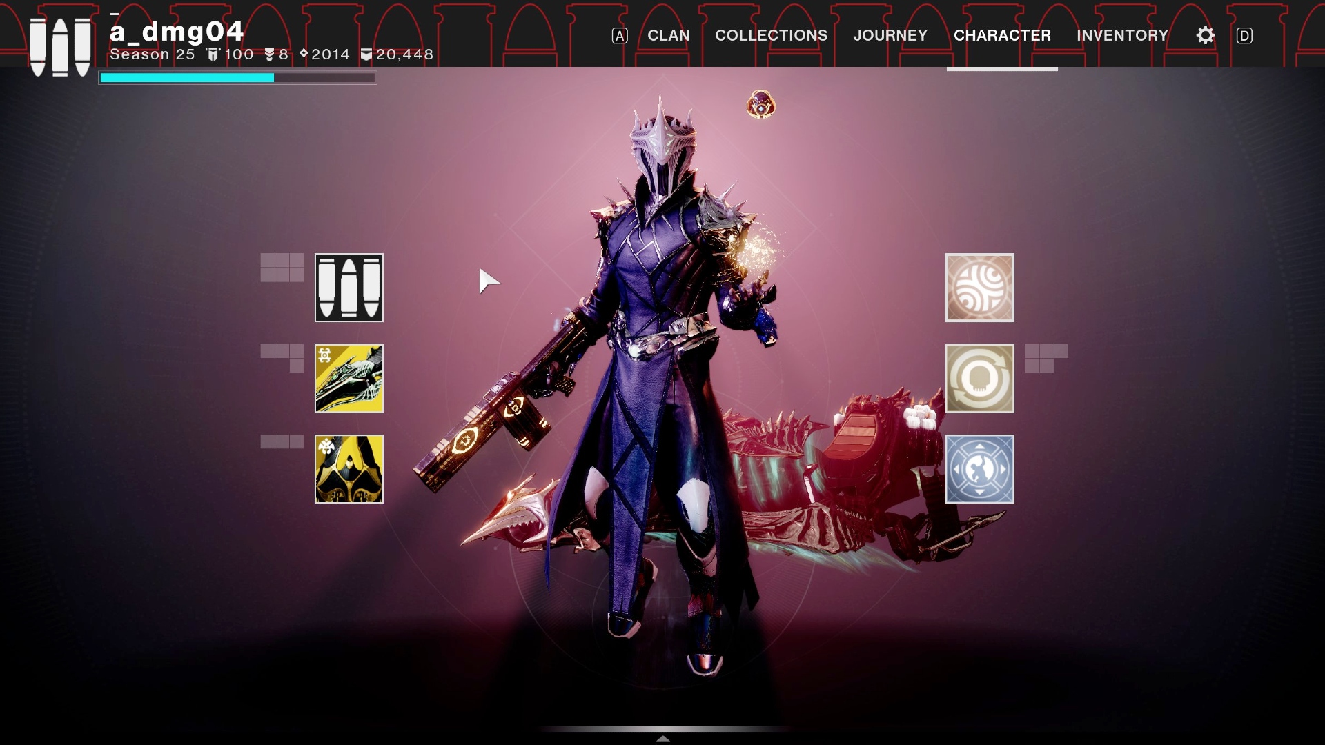 Destiny 2 free emblem: A character customization screen in Destiny 2