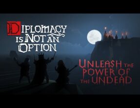 Strategy game Diplomacy is Not an Option is like Age of Empires but with zombies