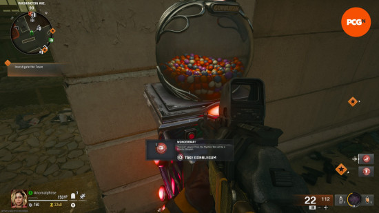 The player gets the Wonderbar! Gobblegum out of the Gobblegum dispenser, which is one of the best ways to get the Black Ops 6 Zombies Ray Gun Wonder Weapon.