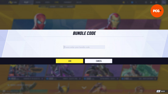 Marvel Rivals codes: how to redeem page