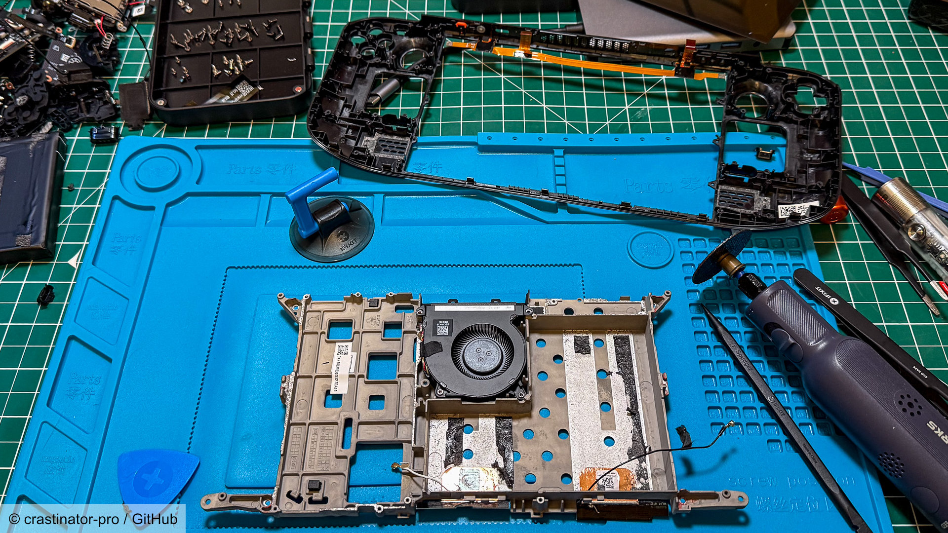 Steam Brick initial internal chassis modification