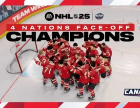 EA SPORTS NHL 25 Predicts Canada to win NHL 4 Nations Face-Off Championship