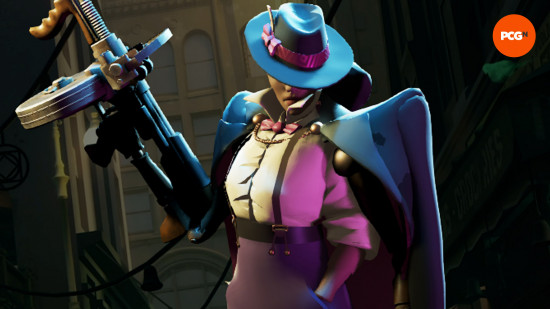 Deadlock characters tier list: the gangster-esque Wraith holding a tommy gun