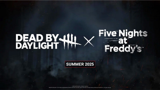 A promotional image for the DBD FNAF chapter reveals a release date window of Summer 2025.