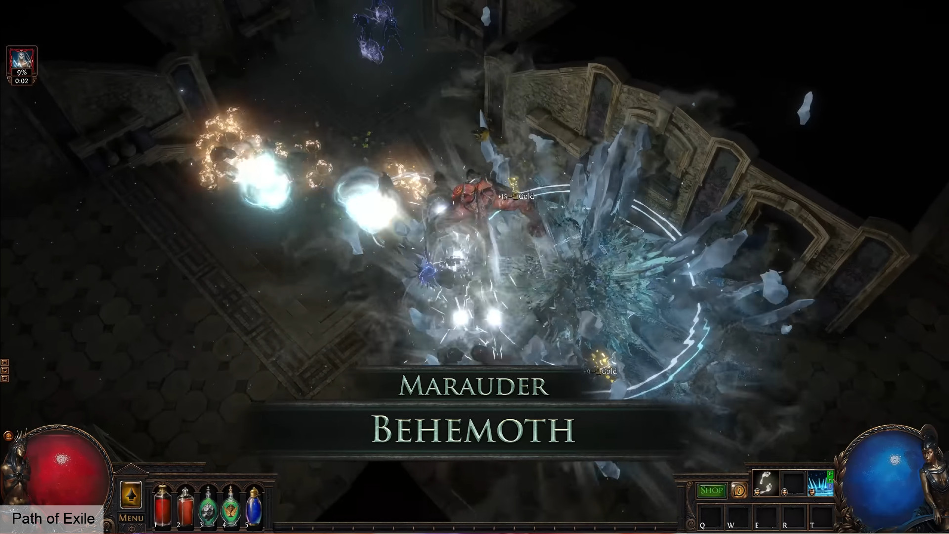 Path of Exile - The 'Behemoth' ascendancy for the Marauder in the new Legacy of Phrecia event.